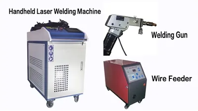 دستگاه جوش لیزری دستی برای فلز