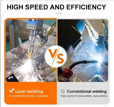 آیا می دانید تفاوت بین جوش لیزری و جوشکاری سنتی چیست؟